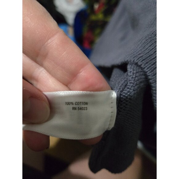 Old Navy Girls Crochet Knit Babydoll Sweater Size XL 14 Dark Academia Y2K Preppy - Picture 6 of 9